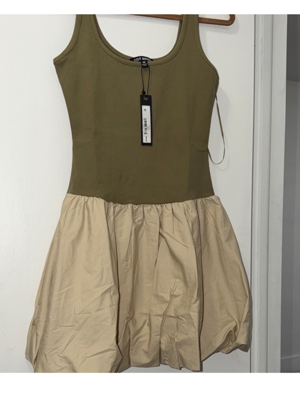 Steve Madden, M, Light Khaki, Linnea Dress - Picture 3 of 9